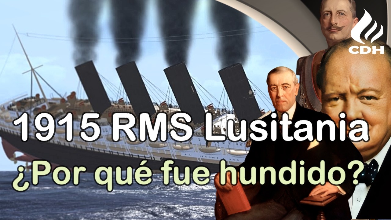 RMS LUSITANIA🔻 Затопление, изменившее ход ПЕРВОЙ МИРОВОЙ ВОЙНЫ🔻