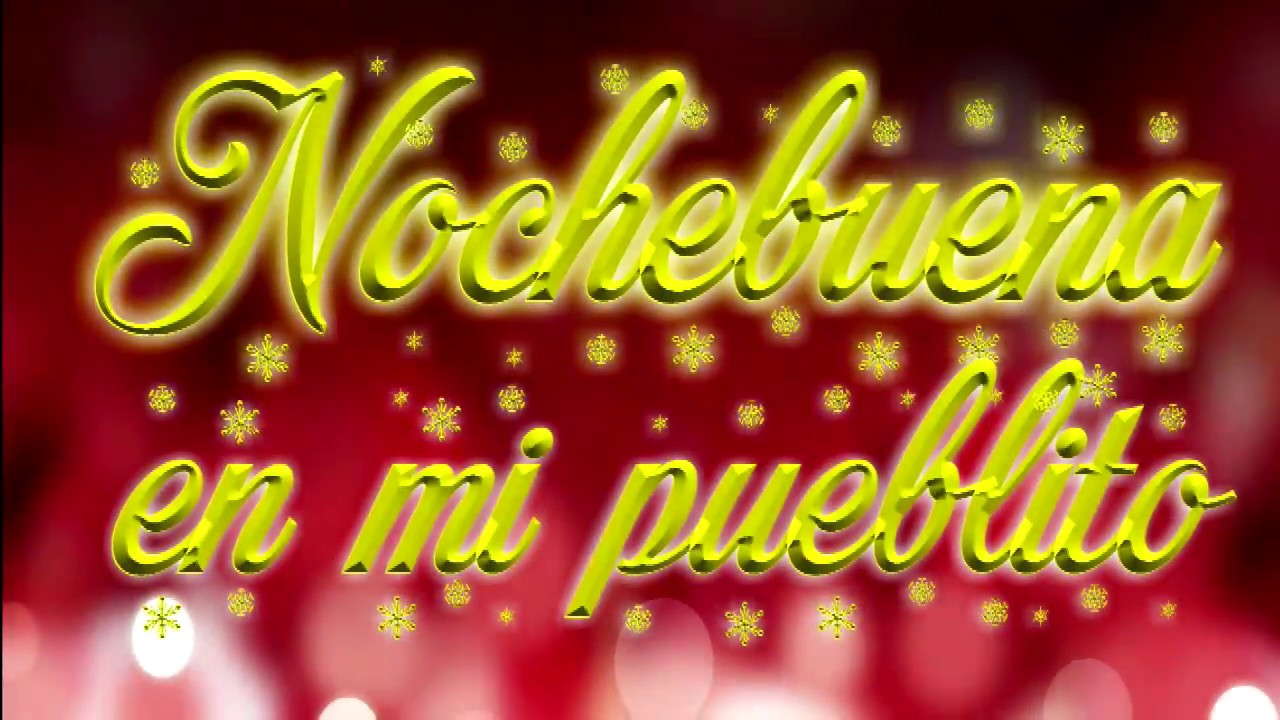 nochebuena en mi pueblito