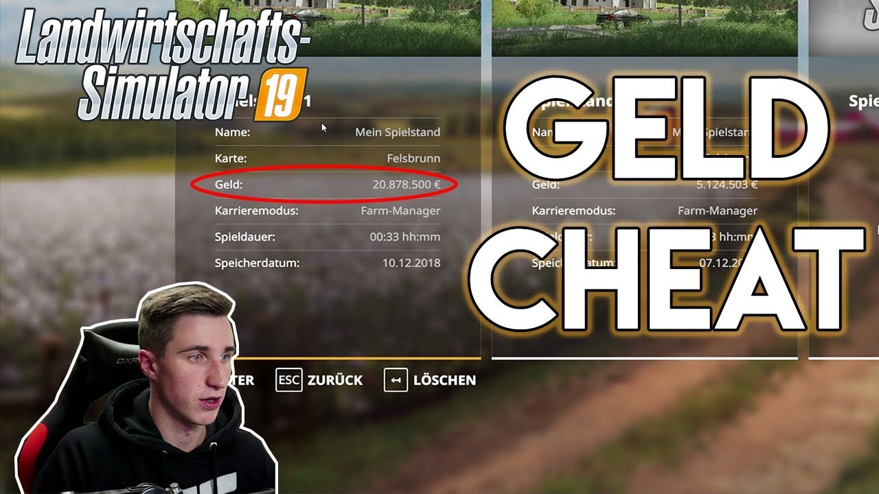 LS19 Geld CHEATEN - Quicktipp
