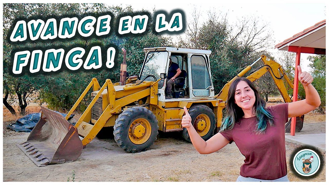 EXCAVADORA moviendo TIERRA en la FINCA! Día 3 🚜