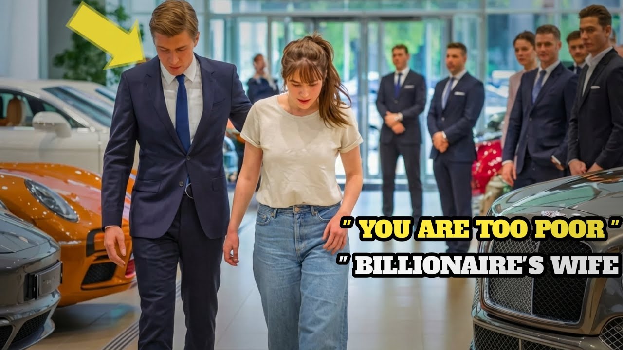A Simple Woman Kicked Out of Car Dealership, Next Day, Her Billionaire Husband's Rolls Royce Arrives