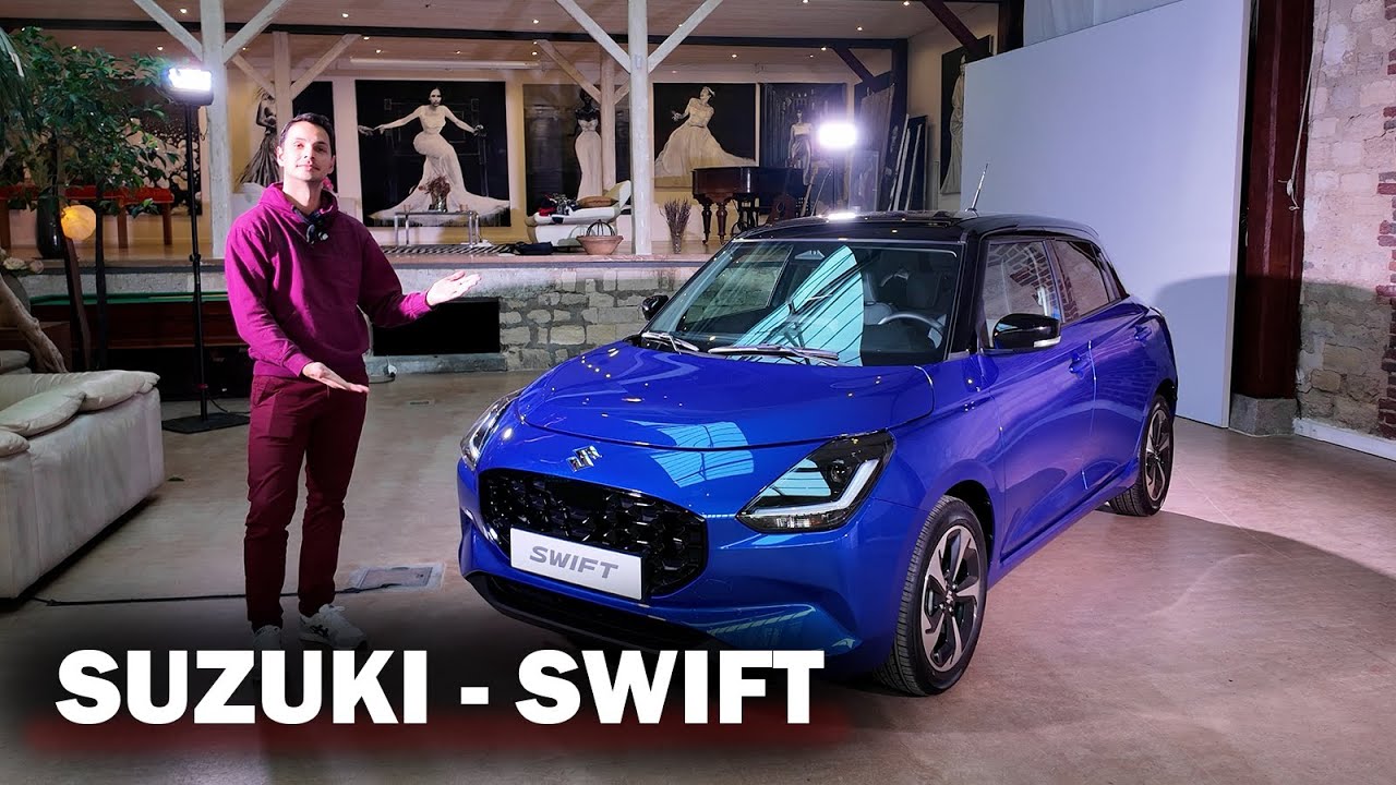 Nouvelle SUZUKI SWIFT - 2024 La Citadine Accessible et Fiable !