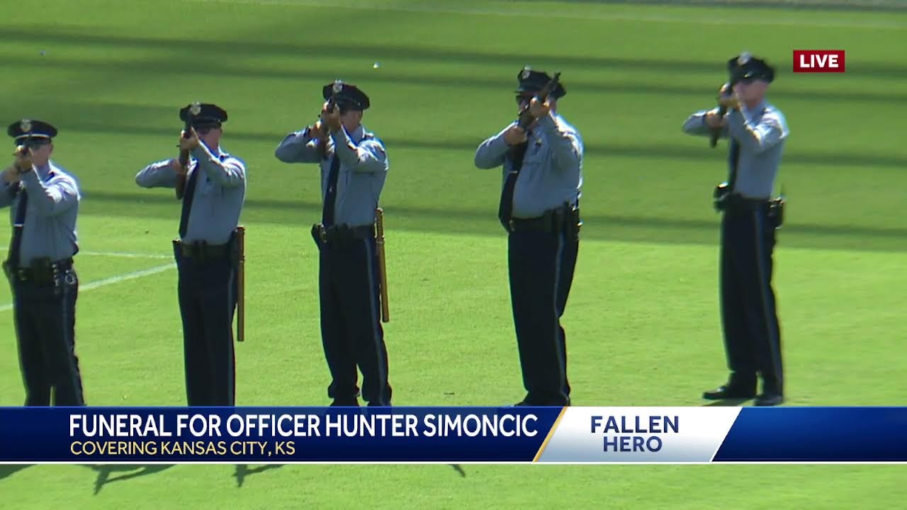 LIVE MEMORIAL SERVICE: Remembering KCKPD Officer Simoncic