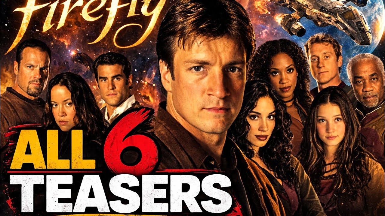 Nathan Fillion Firefly Reunion Teasers (All 6 Videos) – March 15 Announcement