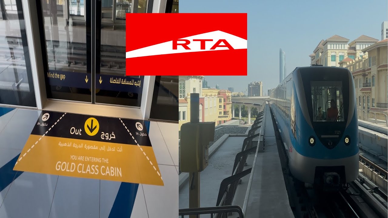 Dubai Metro GOLD CLASS Experience | FULL SEAT REVIEW | PALS Entertainment