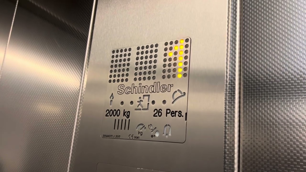 Schindler Elevator At The Ikea Grays West Thurrock Part 2 