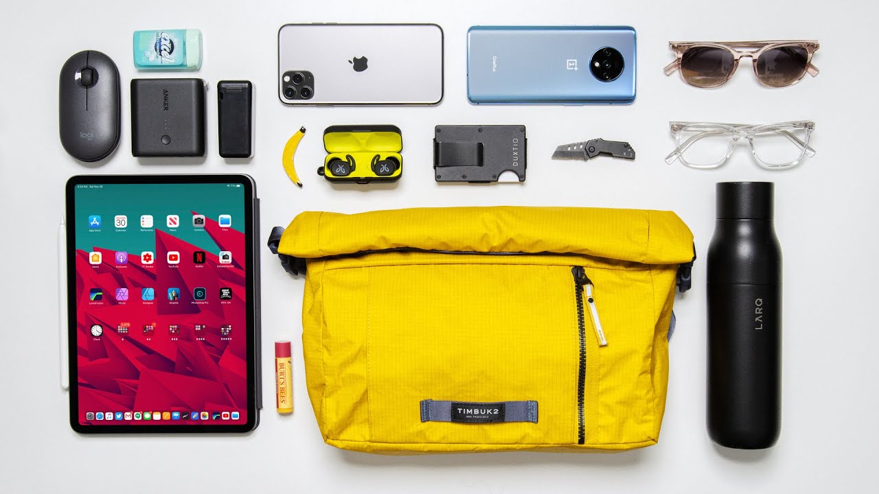 My Everyday Carry Tech Bag - Ultra Compact EDC Setup!