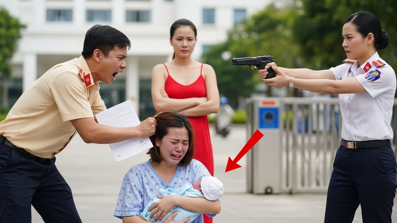 Vừa Sinh, Trung Úy Chặn Vợ Giữa Cổng Bệnh Viện Ép Ký Ly Hôn Vì Tiểu Tam, 5 Phút Sau Chị Vợ Đại Tá