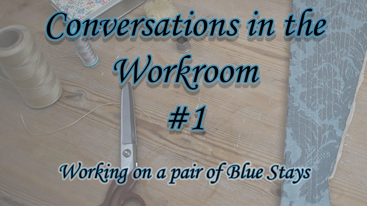 Conversations in the Workroom #1 - Blue Stays Project chat while we work on a replica from the NMS.