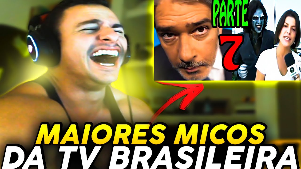 SUPER XANDÃO REAGINDO aos MAIORES MICOS AO VIVO na TV Brasileira PARTE 7 - Fala de tudo