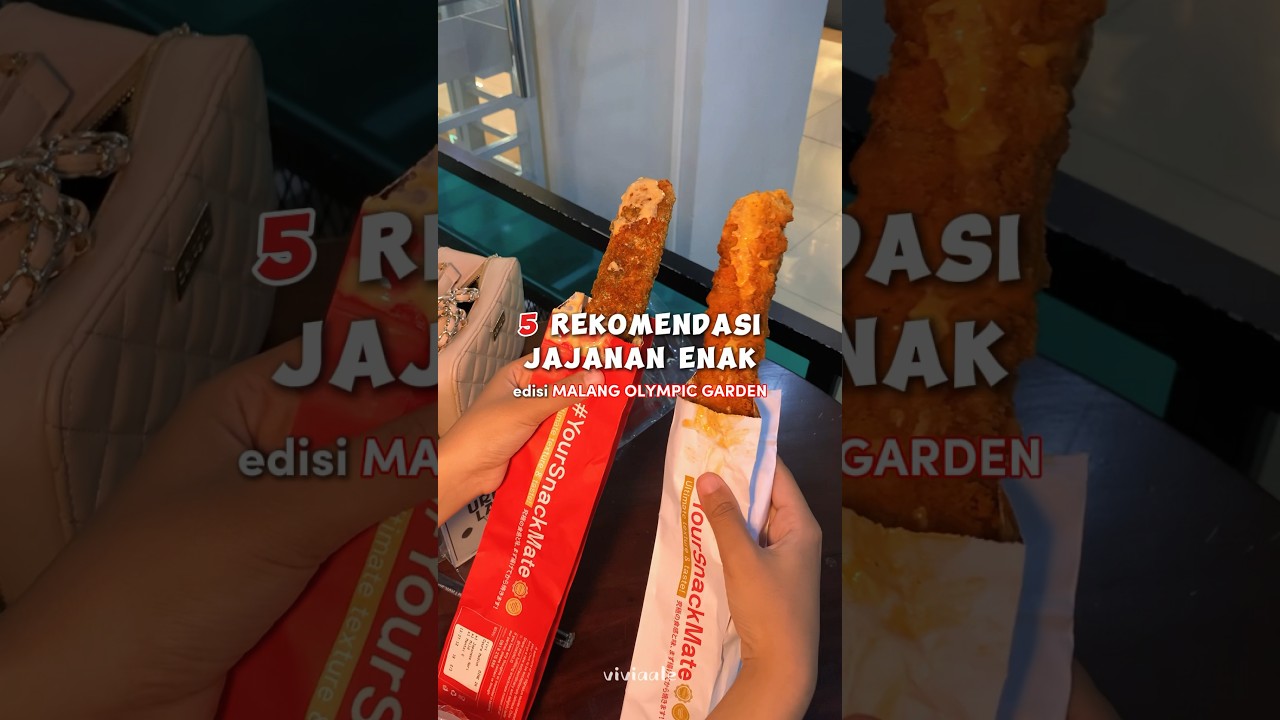 Rekomendasi Jajanan Enak di MOG #jajanan #jajanankekinian #jajananviral #kulinermalang #malang