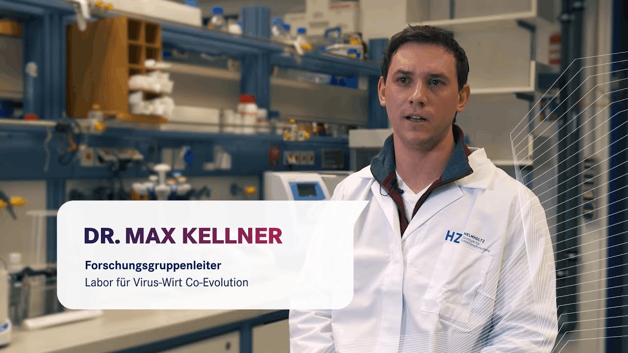 Dr. Max Kellner - HUMAN-Gruppenleiter am Helmholtz-Zentrum für Infektionsforschung (HZI)
