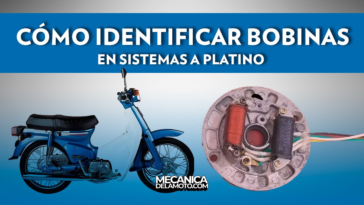 Sistema a platino en motos - Como identificar bobinas - Honda C90