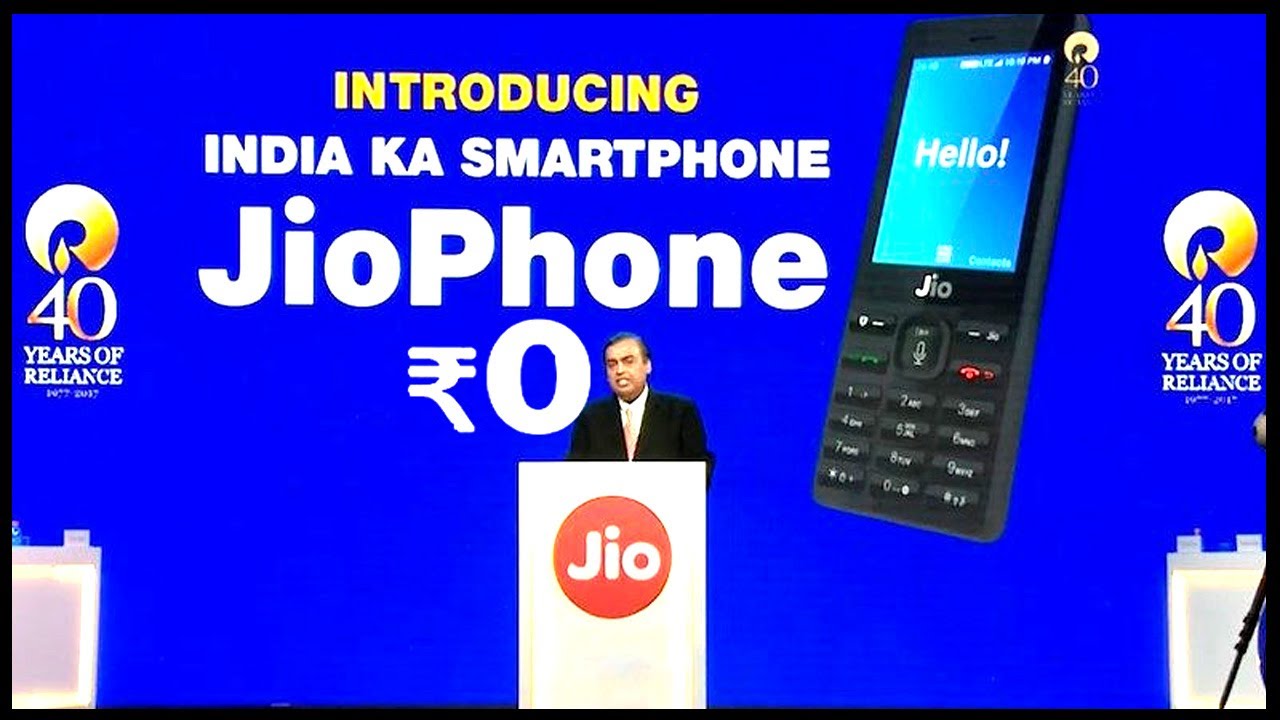 FREE JIO PHONE LAUNCHED | FULL FEATURES AND SPECS