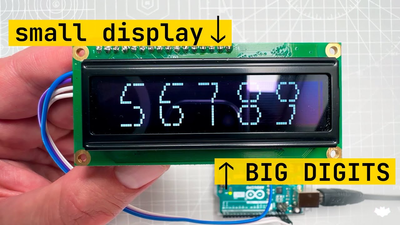 small display - BIG DIGITS