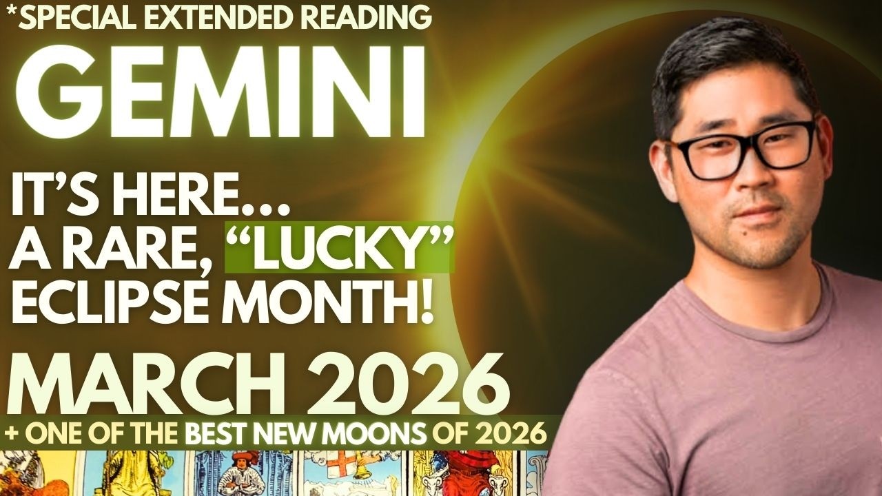 Gemini March 2026 - WHAT THE 😳! EXPECT RADICAL NEW BEGINNINGS (YES PLURAL!) 🌠 Tarot Horoscope