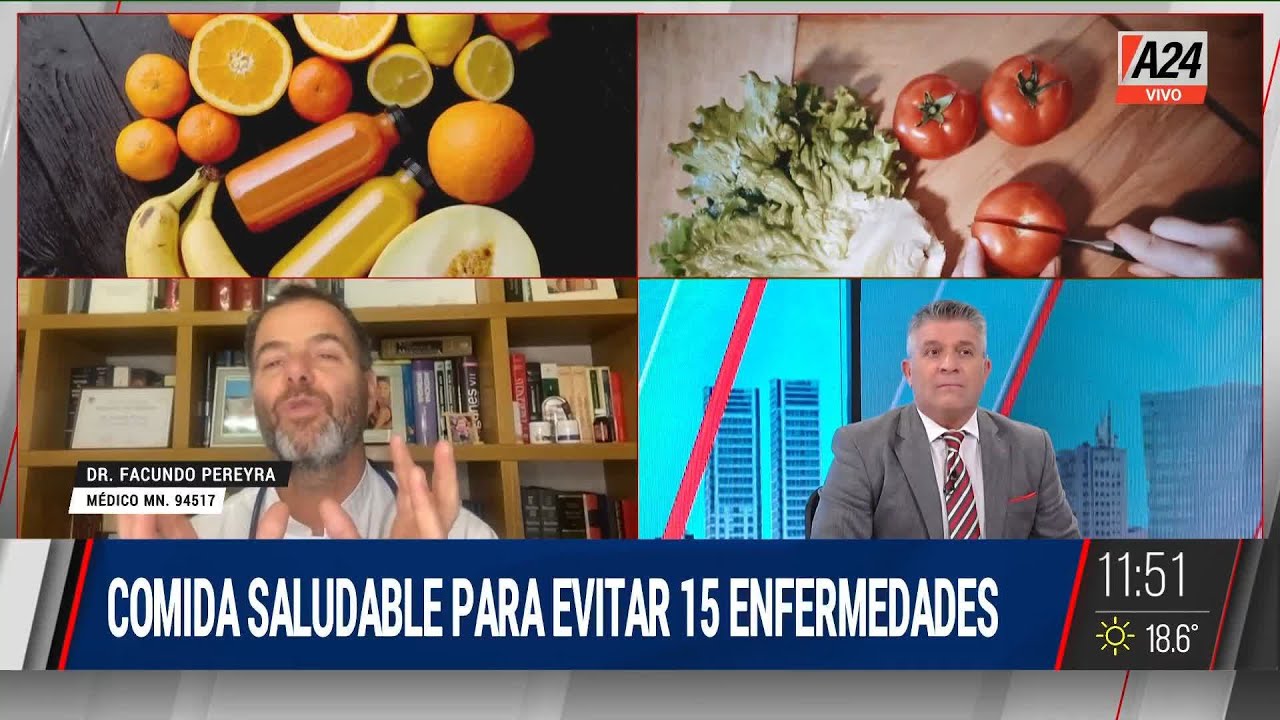 🔴 Comida saludable para prevenir 15 enfermedades