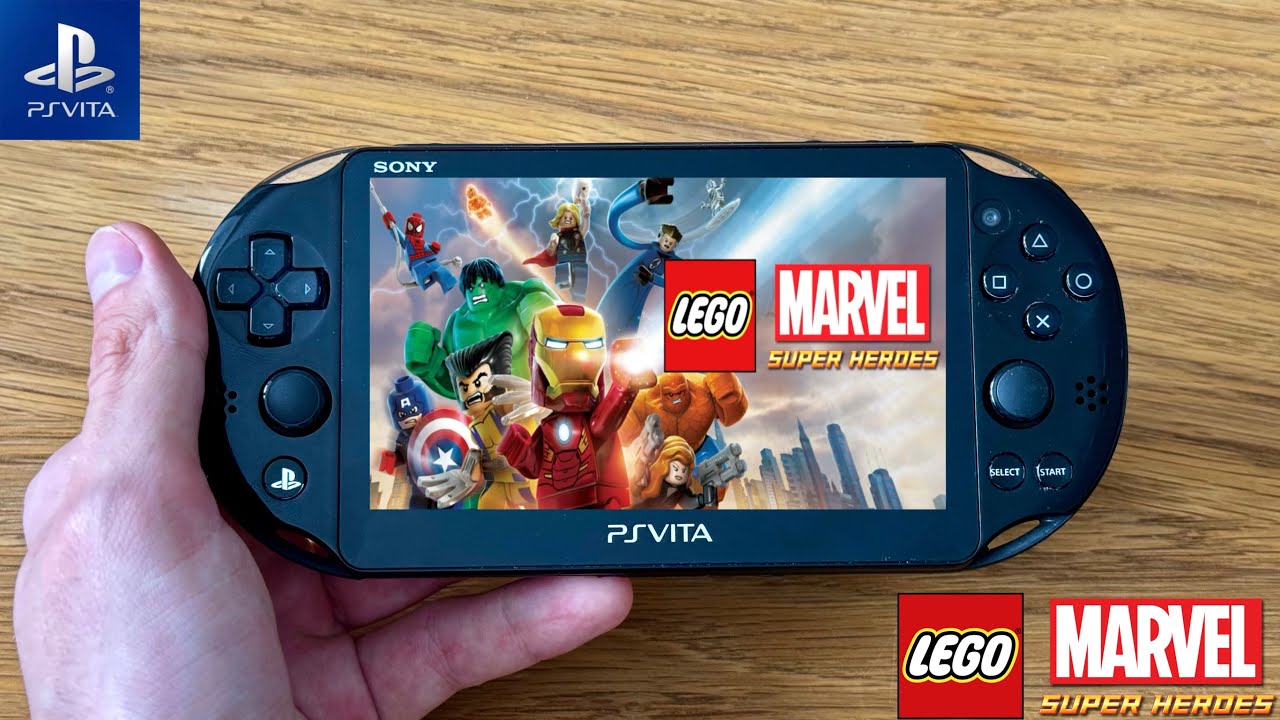 LEGO Marvel Super Heroes | PlayStation (PS) Vita Slim Gameplay