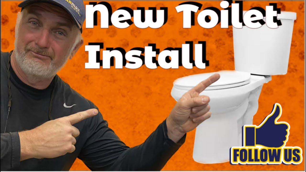 How to Install a Toilet - DIY The Glacier Bay Toilet from Home Depot