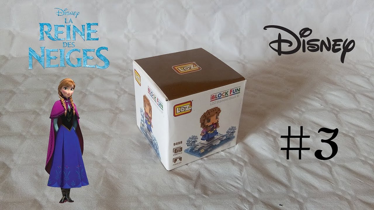 Construction d'Anna [Nanoblocks Disney #3]