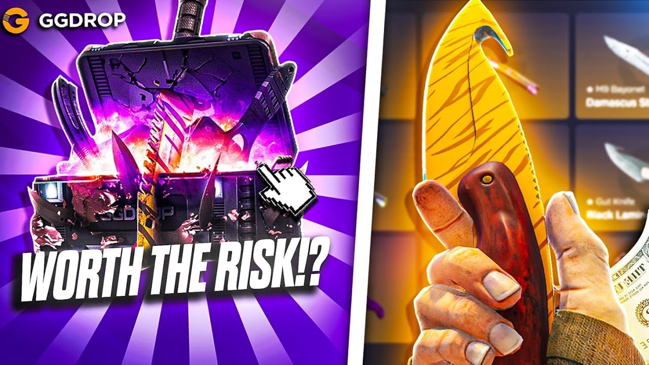 GGDROP ONE SIDED KNIFE?? | GGDROP CASE OPENİNG (GGDROP PROMO CODE 2025)