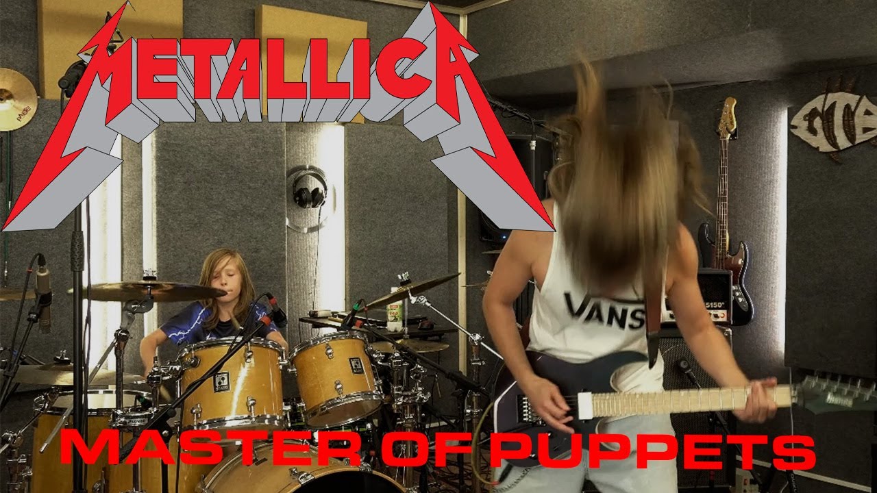 Metallica - Master of Puppets ( drum and guitar cover)