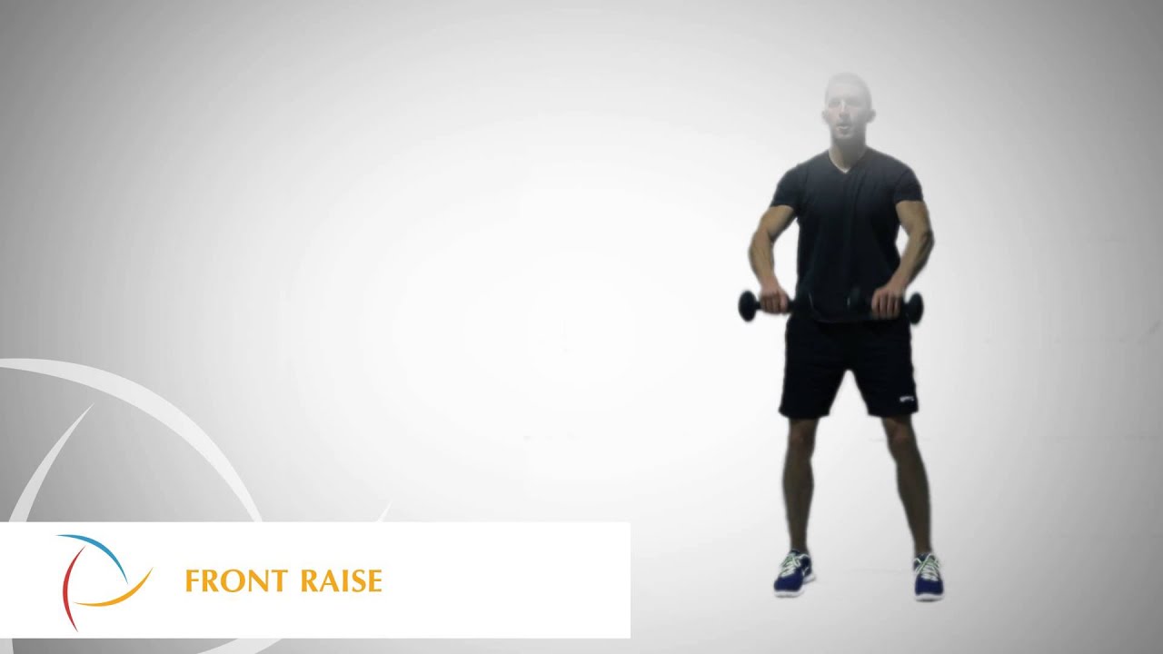 Front Raise - Exercise - Fitness Oefening - FITsociety