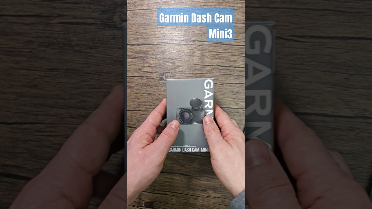 Garmin Dash Cam Mini 3 (010-02899-10) Розпаковка Компактного Відеореєстратора