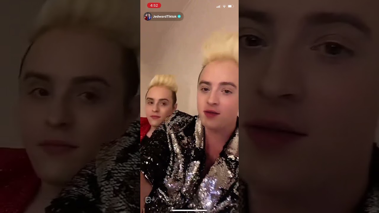 Jedward tiktok live (2) 5/9/23