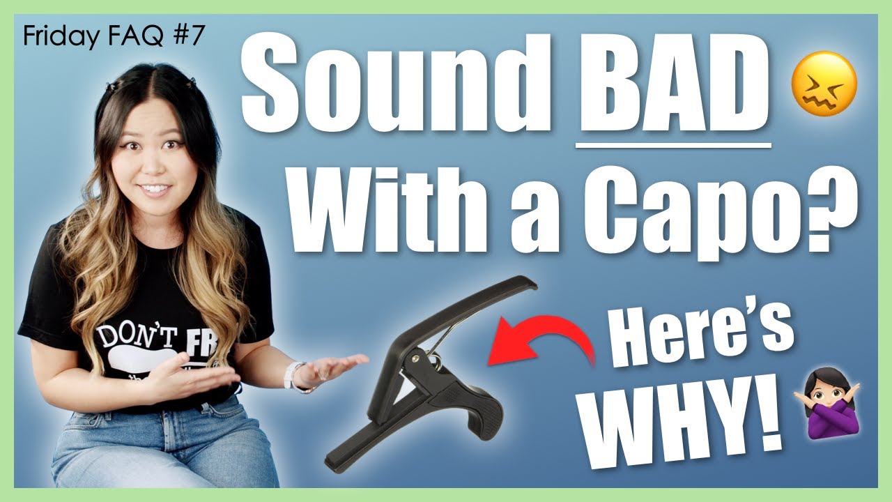 Do You Sound BAD When Playing With a Capo? 😖 THIS Might Be Why! (Guitar Intonation) - Friday FAQ #7