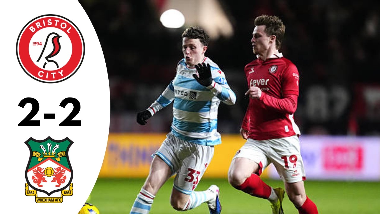 Bristol City 2-2 Wrexham | Highlights | Championship 2026