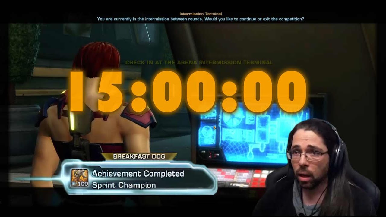Sprint Champion - Eternal Championship with commentary 7.1 SWTOR