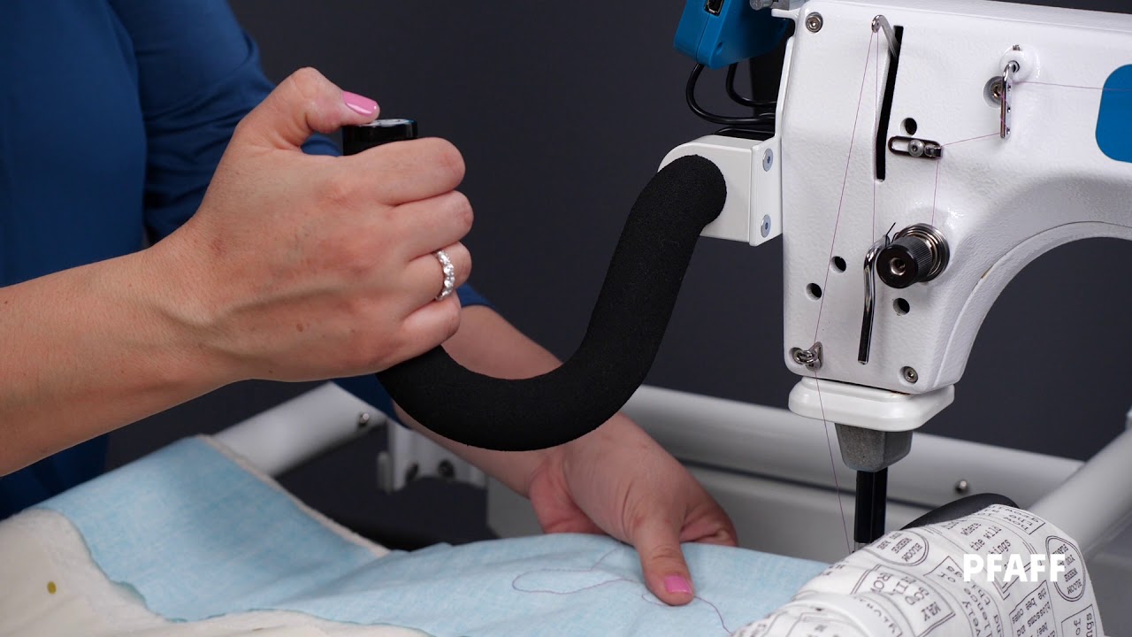 PFAFF® powerquilter™ 1650 Long Arm Quilting Machine - Setting the Top Tension