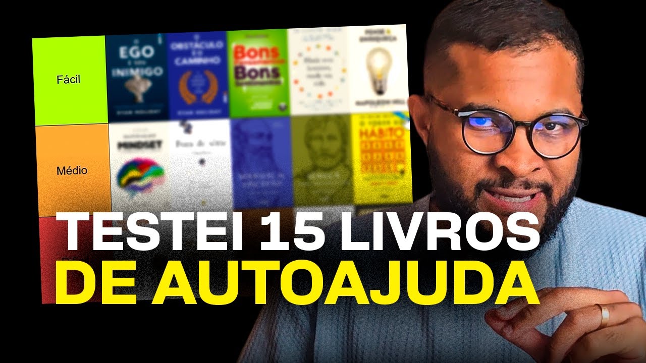 Quais LIVROS DE AUTOAJUDA Realmente FUNCIONAM? (Por nível de dificuldade)