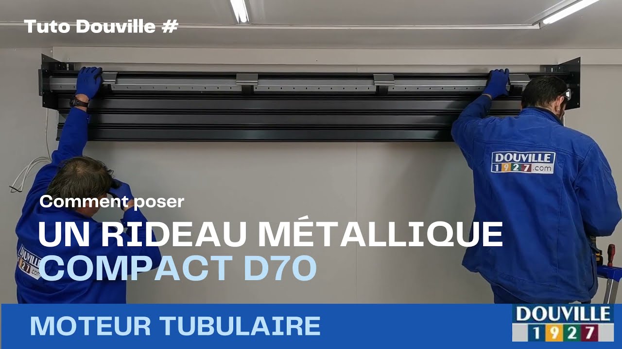 Rideau Compact à Moteur Tubulaire Lames D70 . Commandez-le à prix d'usine et posez vous-même