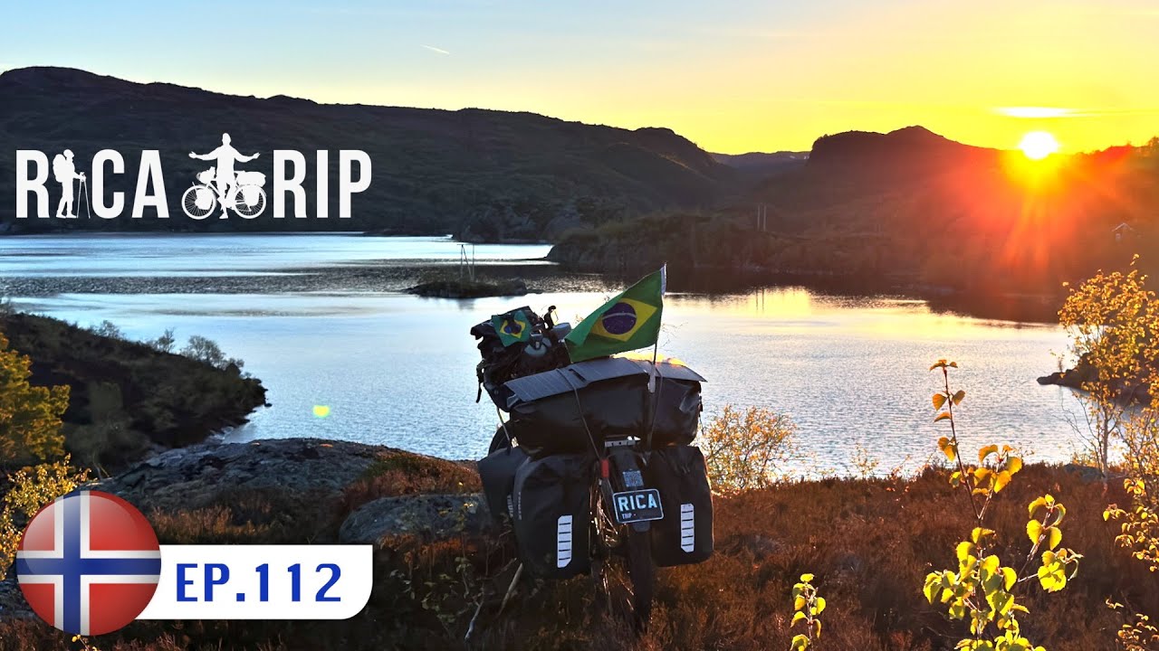 EP.112 🇳🇴 ESTRADA BLOQUEADA, MUDANÇA DE PLANOS, UMA EMOÇÃO A CADA CURVA.