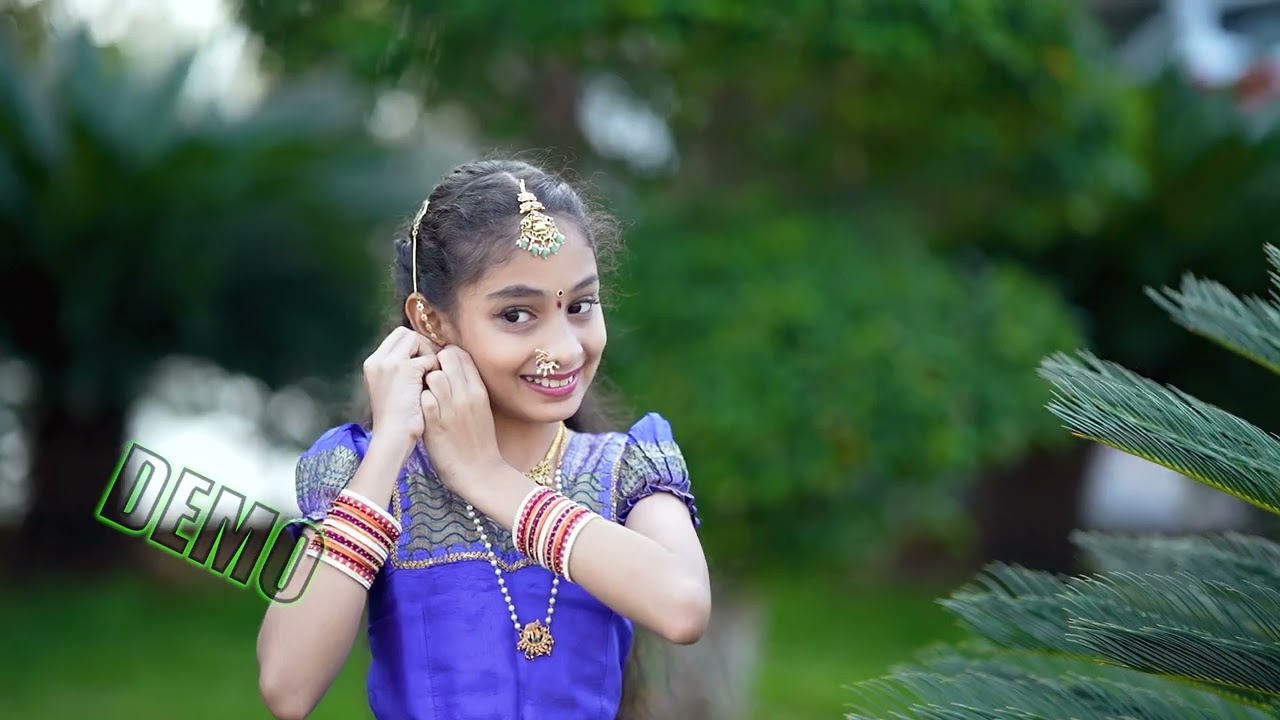 Half saree ceremony Pre shoot of Harinekaa 