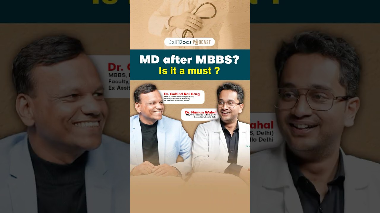 MBBS done! Whats next! MD or no MD? | Delli Docs