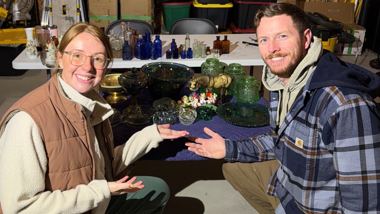 We found over $2,000 in treasures at an auction house we bought