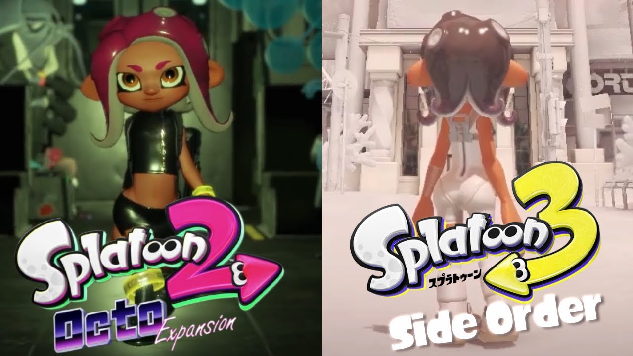 【歴史】スプラ2 スプラ3 DLC追加 比較 トレーラー映像 まとめ！【スプラトゥーン3】