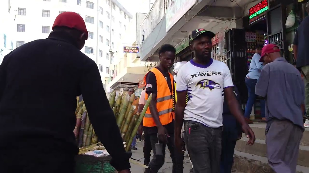 Unexpected Kenyan Stroll in Nairobi CBD downtown