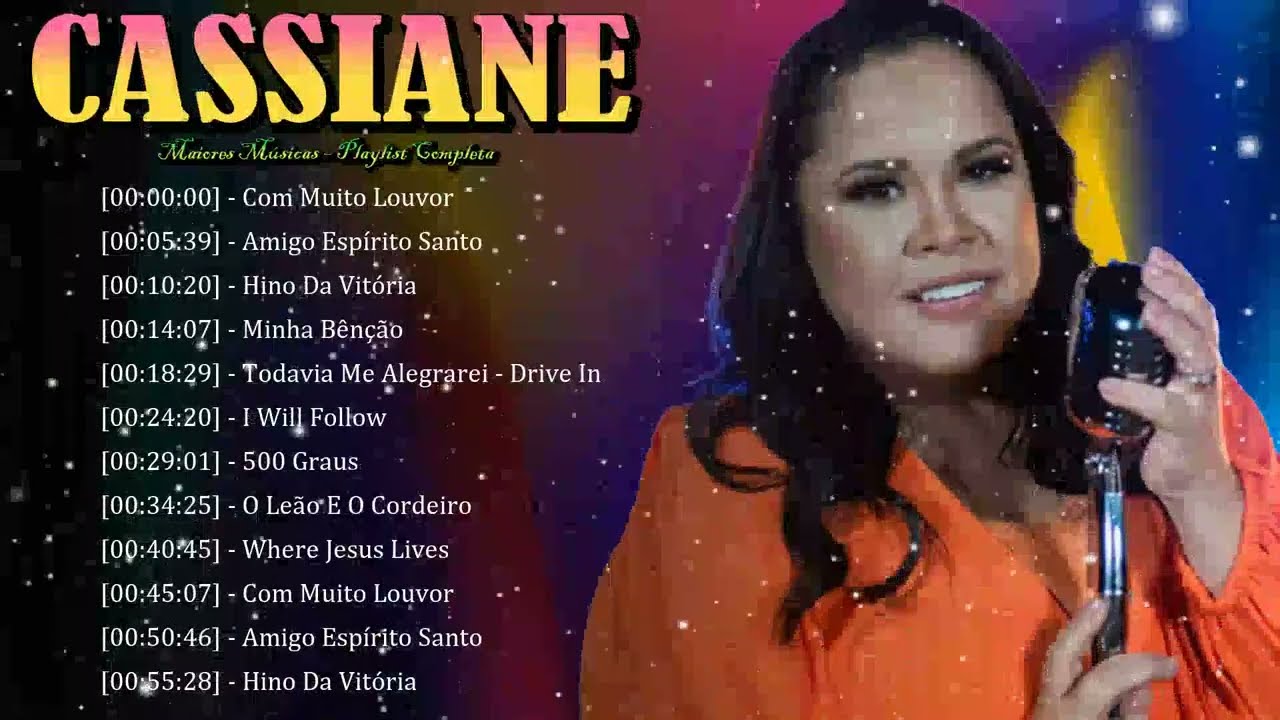 🌺 Cassiane – Canções que celebram Deus e tocam profundamente o coração 💫