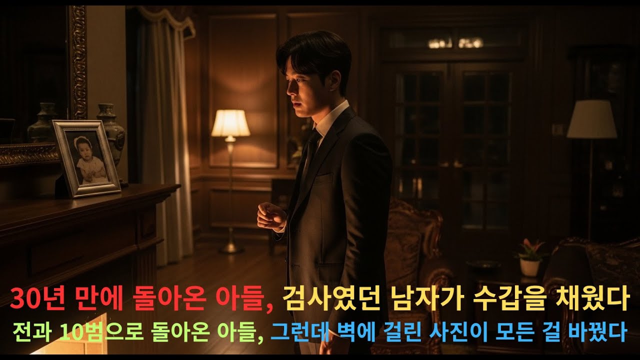 30년 만에 돌아온 아들… 검사였던 남자가 수갑을 채웠다