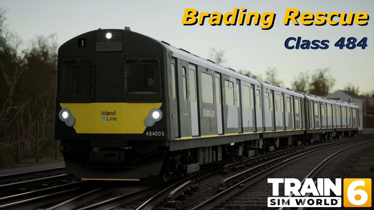 TSW6 Isle of Wight 2022 - Brading Rescue Scenario (Class 484)