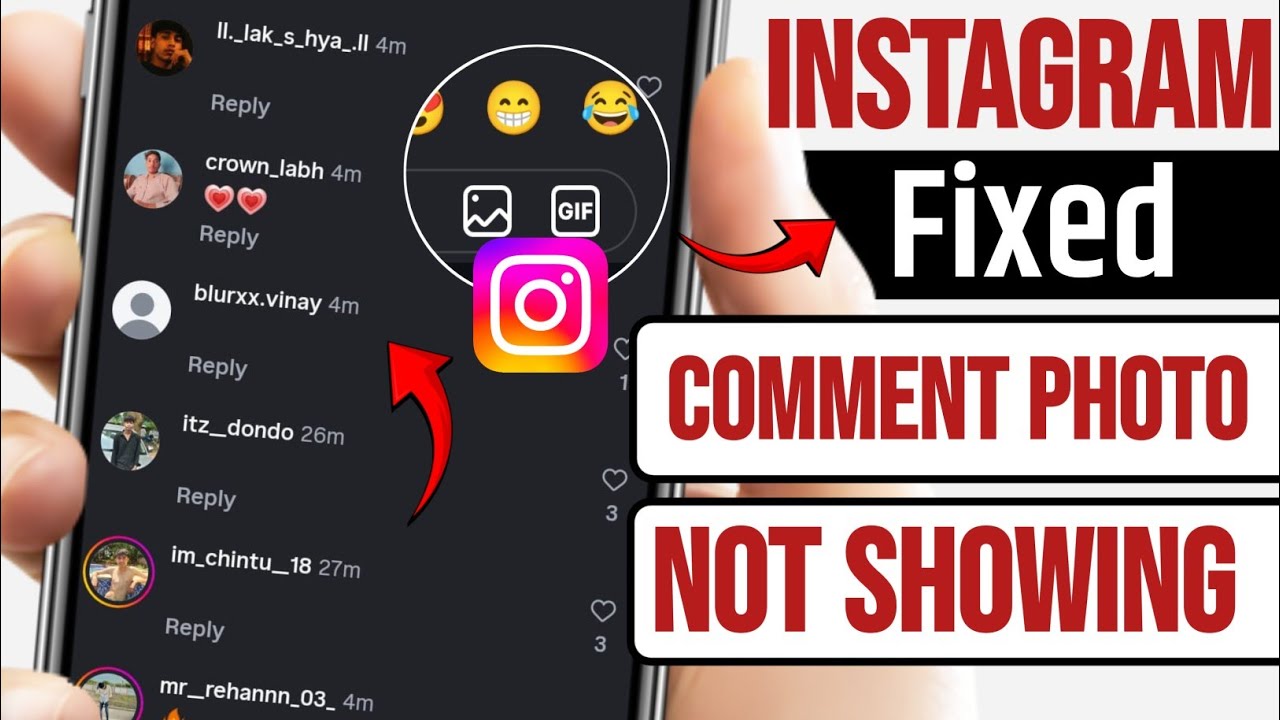 Instagram Comment Photo Not Showing | Instagram Comment Blank Photo Showing Problem