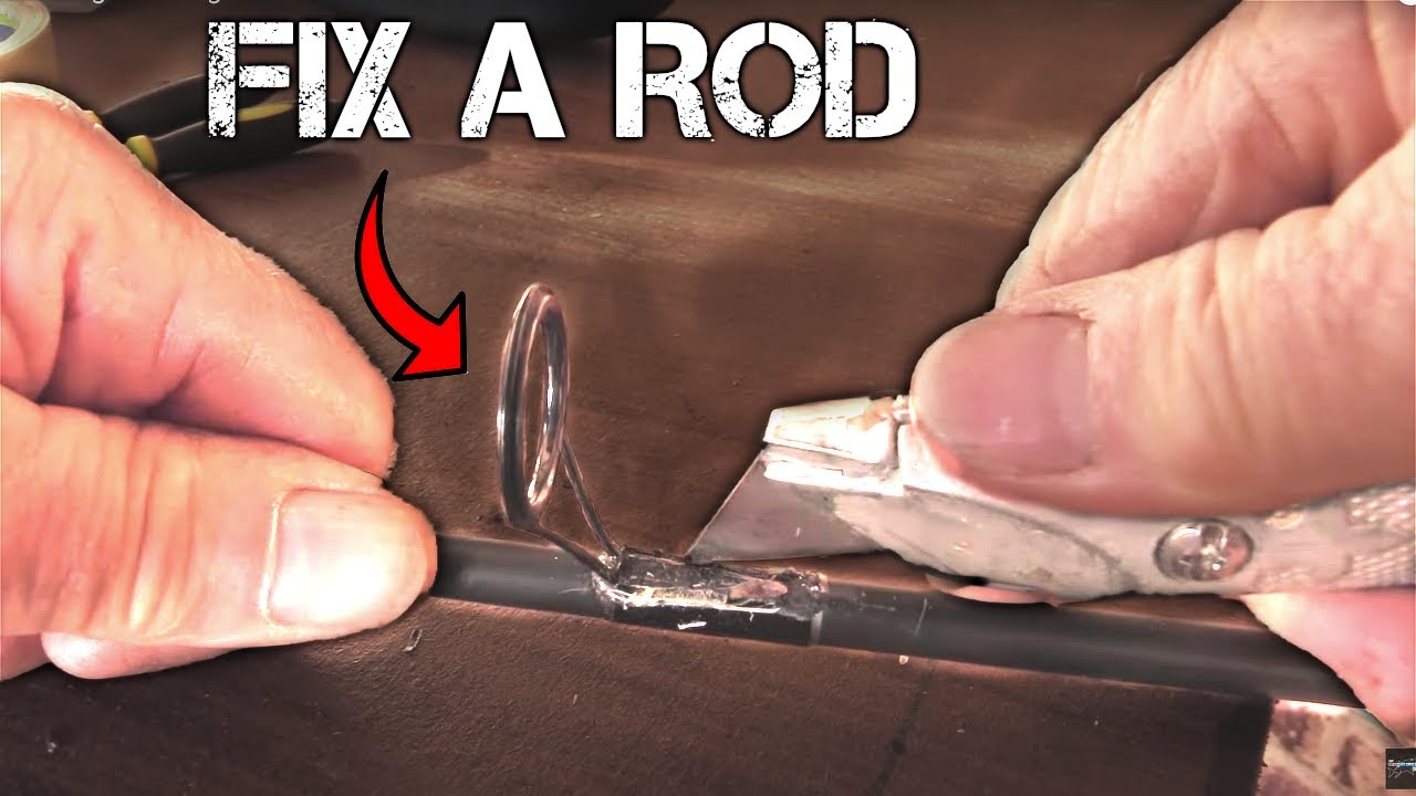 Making a Fishing Rod from a Busted Rod: THE FRANKENROD 2!