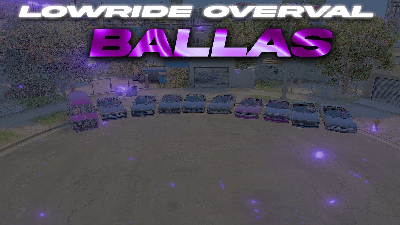 Lowride Overval met De Ballas. 🚗🟣 | Springbank RP