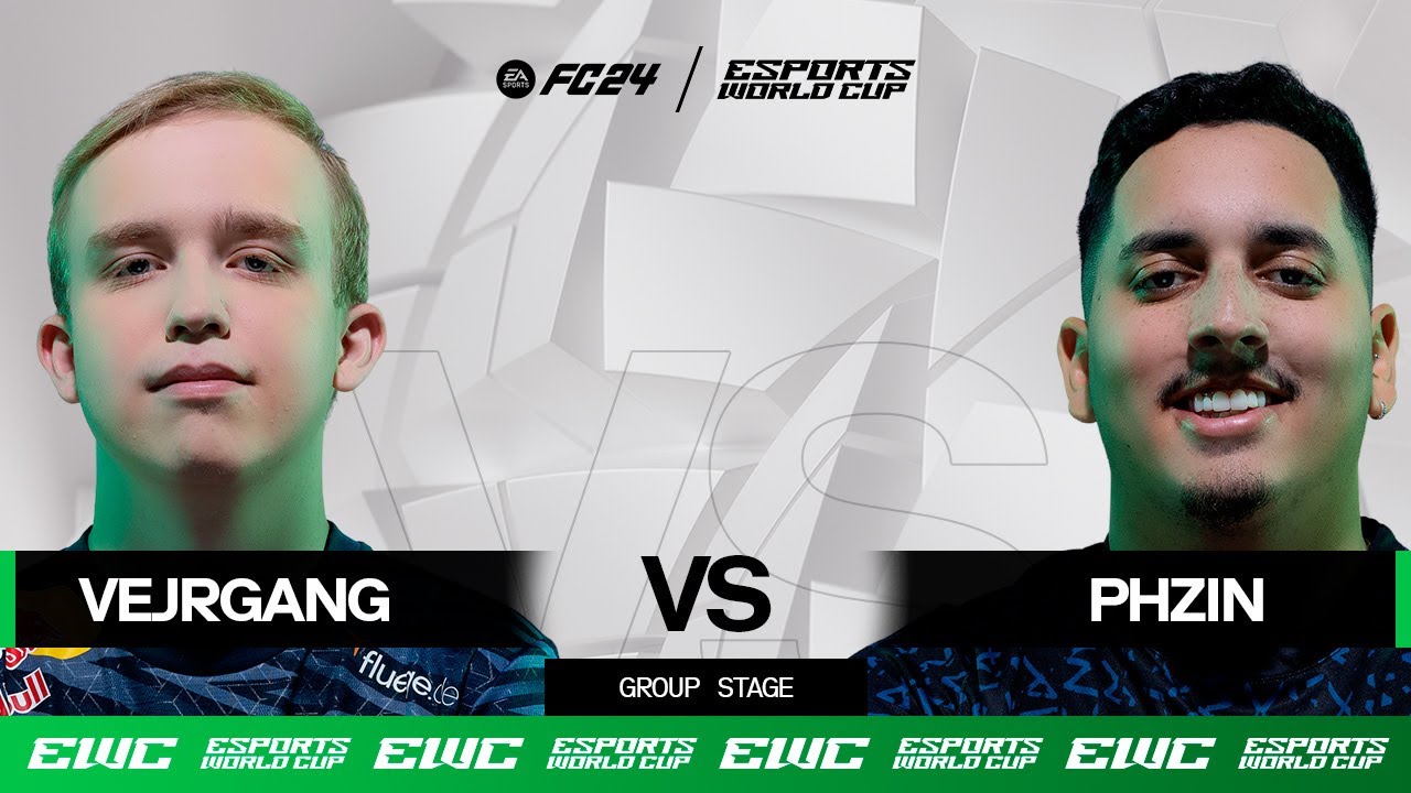 Vejrgang vs PHzin | EWC EA FC 24 - Day 1 - Group Stage