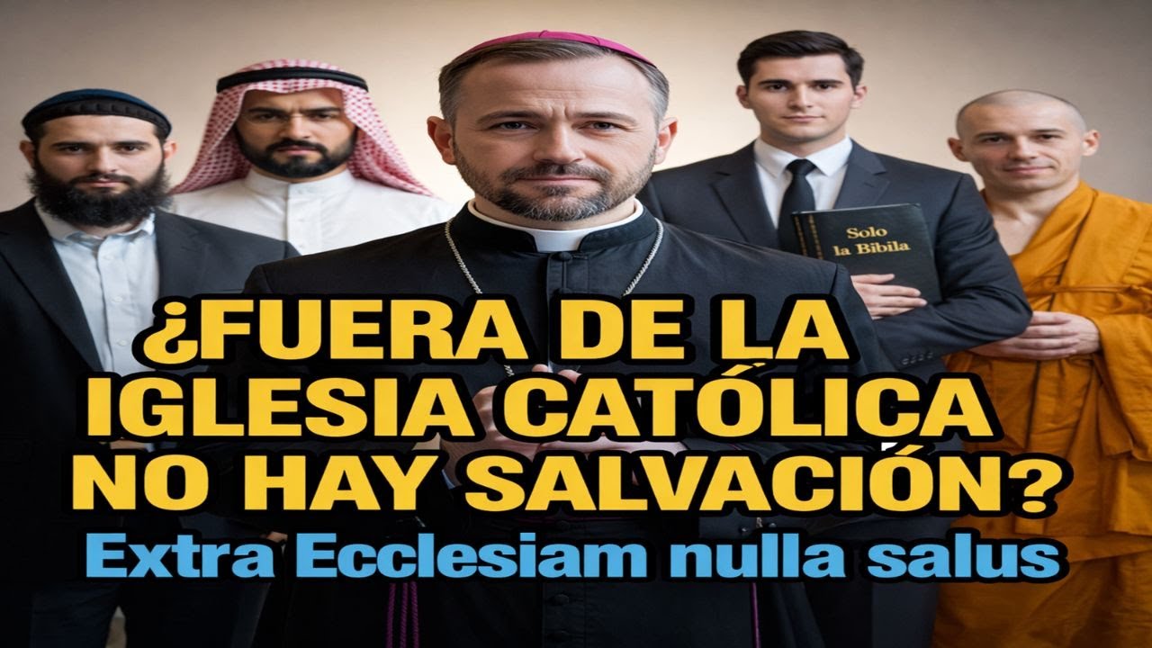 ¿FUERA DE LA IGLESIA CATÓLICA NO HAY SALVACIÓN?#Extra Ecclesiam nulla salus#iglesiacatolica #biblia