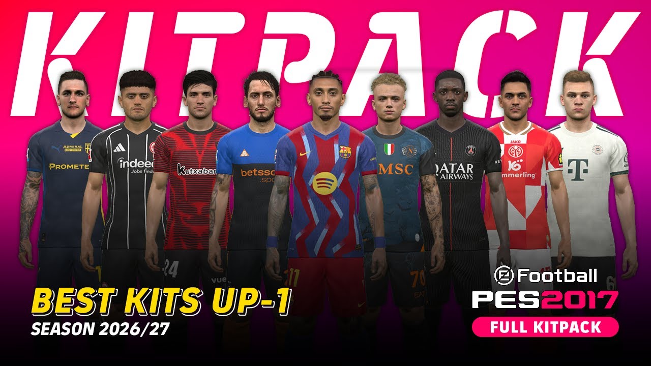 PES 2017 Next-Gen Kitpack 2026 AIO (Fix Config & Fix UniColor) — Совместимо со всеми патчами